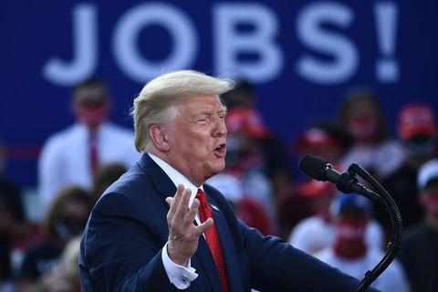 US-Präsident Donald Trump in Wisconsin