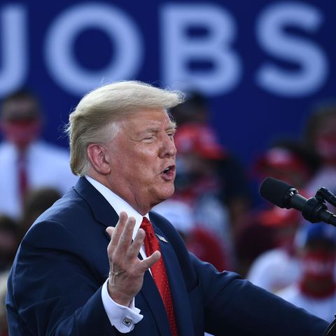 US-Präsident Donald Trump in Wisconsin