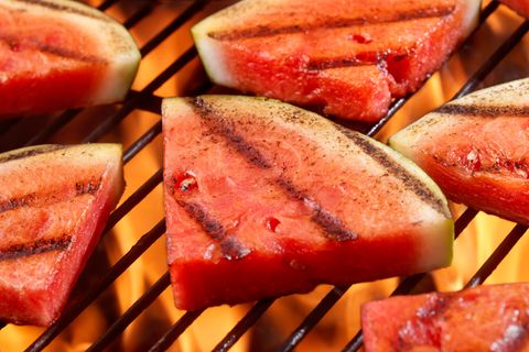 Gegrillte Wassermelone