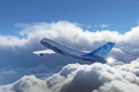 In "Microsoft Flight Simulator 2020" manövrieren Spieler kleine und große Flugzeuge durch Echtzeit-Bedingungen