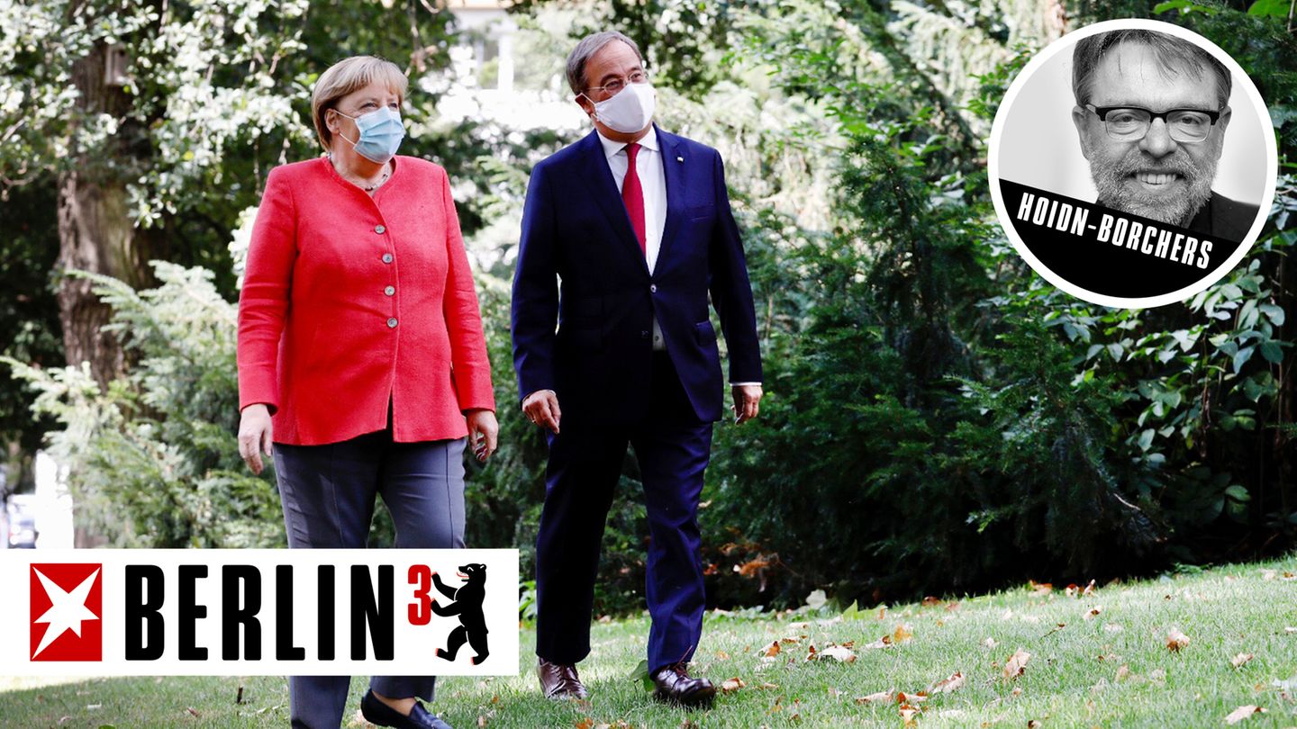 BERLIN³: Schweigen und genießen: Wie Merkel in der Nachfolgefrage lobt und tadelt – und doch nichts sagt BERLIN³: Schweigen und genießen: Wie Merkel in der Nachfolgefrage lobt und tadelt – und doch nichts sagt