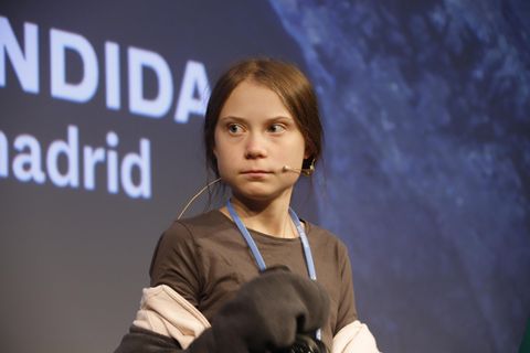 Klimaaktivistin Greta Thunberg