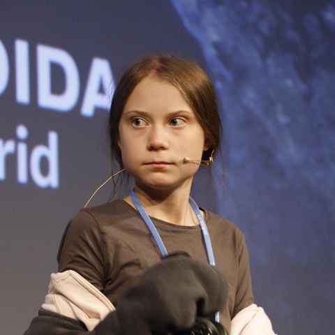 Klimaaktivistin Greta Thunberg