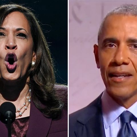 Kamala Harris und Barack Obama