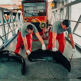 Umzug Mercedes Jellinek Reisewagen