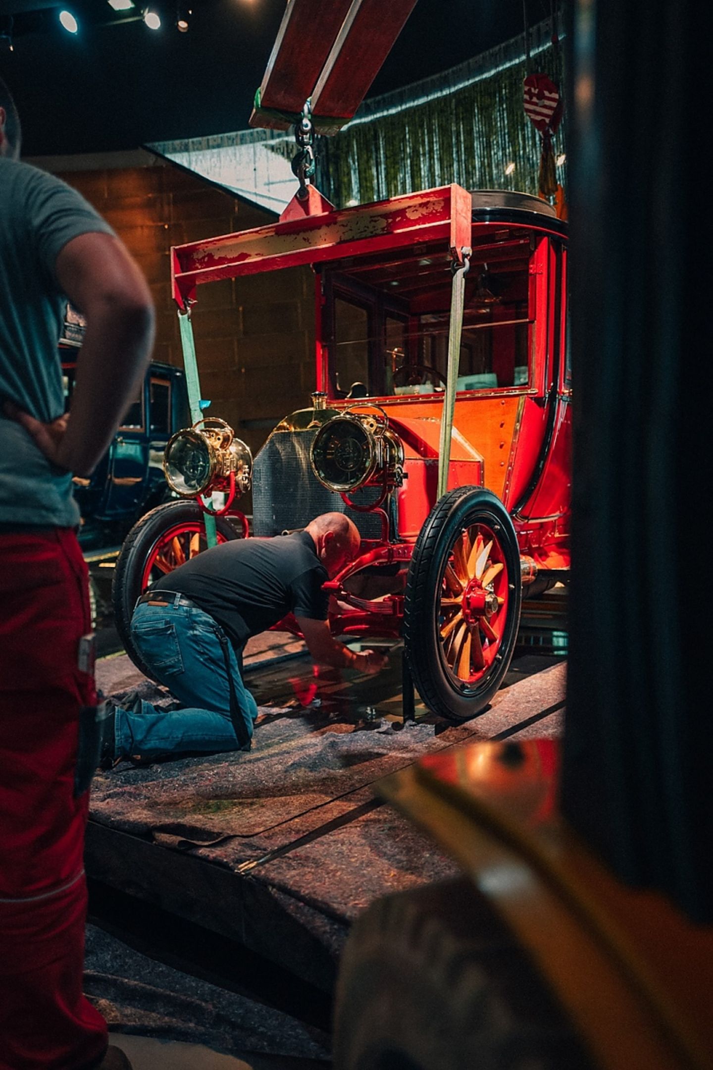 Umzug Mercedes Jellinek Reisewagen