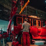 Umzug Mercedes Jellinek Reisewagen