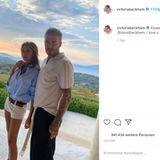 Victoria und David Beckham im Urlaub