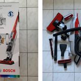 Der Bosch Akkusauger frisch aus der Packung