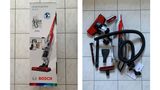 Der Bosch Akkusauger frisch aus der Packung