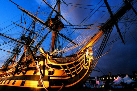 Der Sieg der "HMS Victory" begründeten die über 100 Jahre andauernde britische Herrschaft über die Meere. 