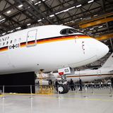 In den vergangenen Jahren behinderten Pannen so manchen offiziellen Flug von Kanzlerin,  Minister oder Bundespräsidenten. Jetzt soll ein fabrikneuer Airbus 350 Abhilfe schaffen.