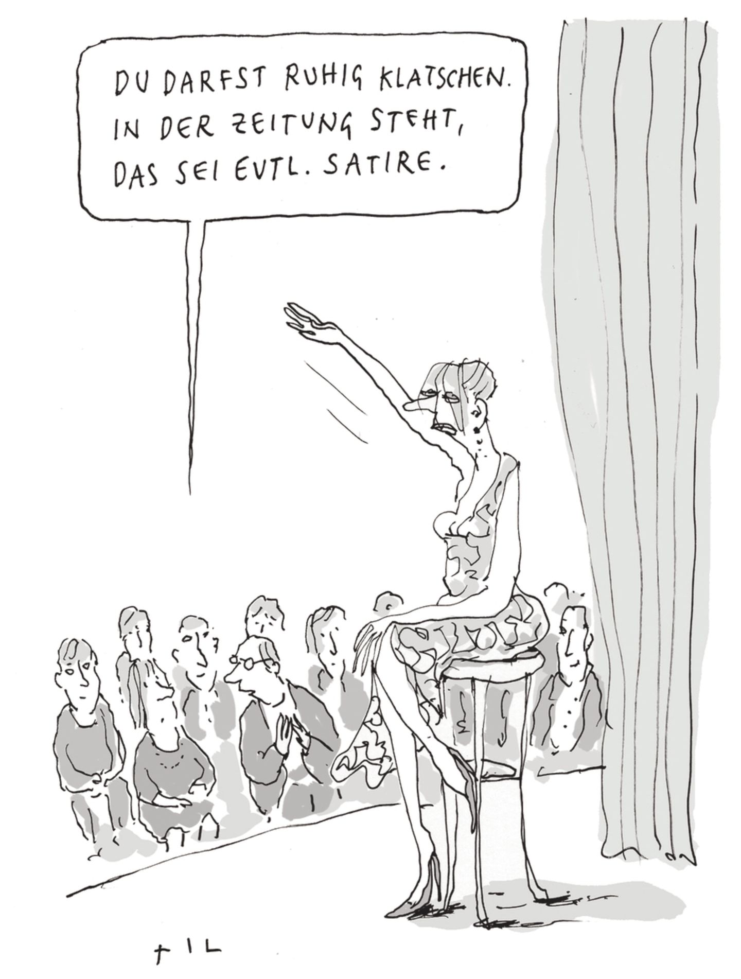 Til Mette: Cartoon der Woche