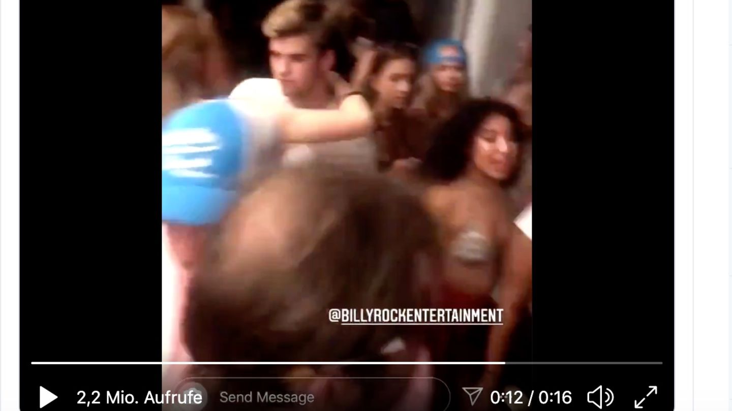 Bei der Party zum 21. Geburtstag von Bryce Hall sollen mehr als hundert Menschen gewesen sein
