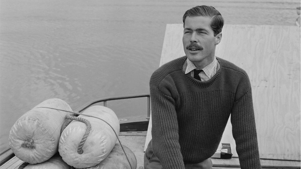 Lord Lucan an Bord seines Motorbootes