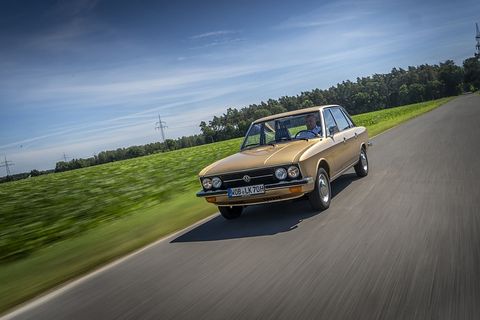 Den VW K70 gab es mit 75, 90 und später dann mit 100 PS