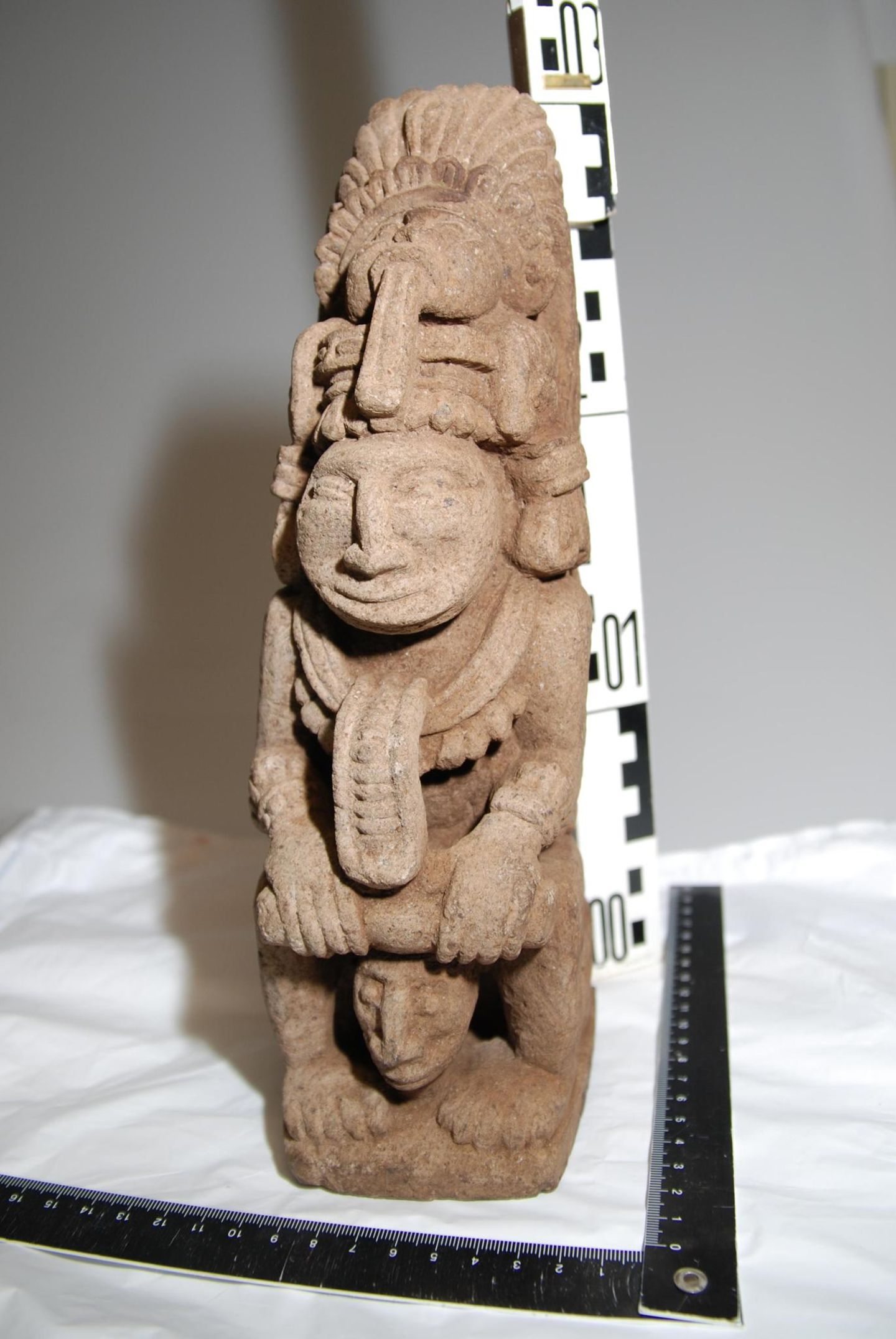 Eine Inka-Statue