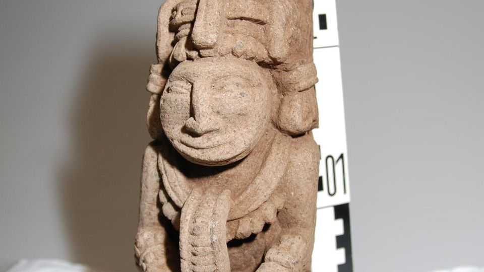 Eine Inka-Statue