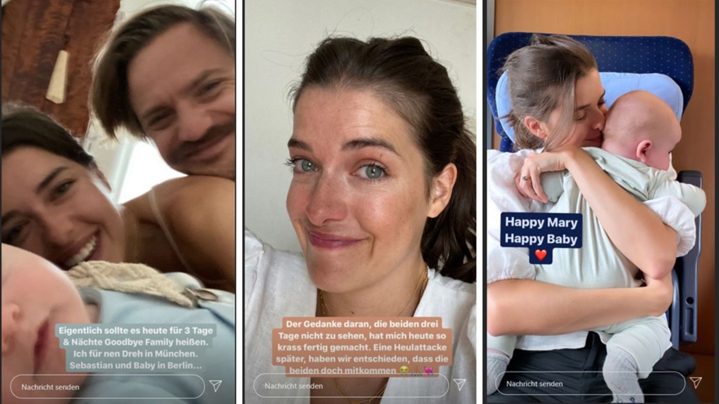 Marie Nasemann berichtet auf Instagram ganz offen von ihrem Mama-Alltag