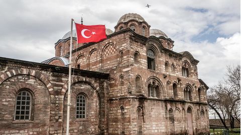  Das Kariye Museum bzw. die Chora-Kirche in Yenikapi, Istanbul  