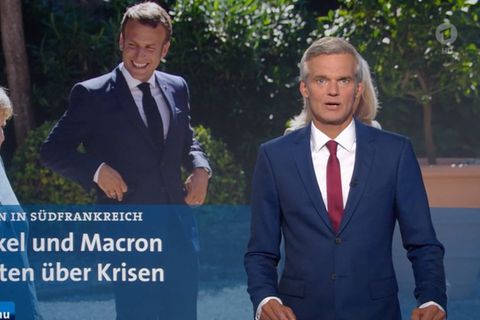 ARD-Nachrichtensendung: Grafik-Panne in der "Tagesschau": Thorsten Schröder trägt Vokuhila