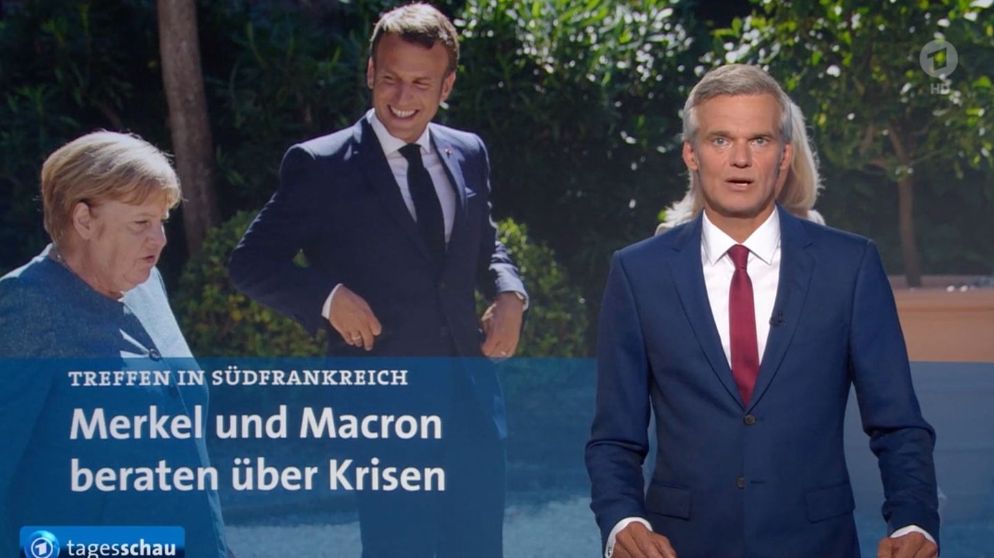 ARD-Nachrichtensendung: Grafik-Panne in der "Tagesschau": Thorsten Schröder trägt Vokuhila