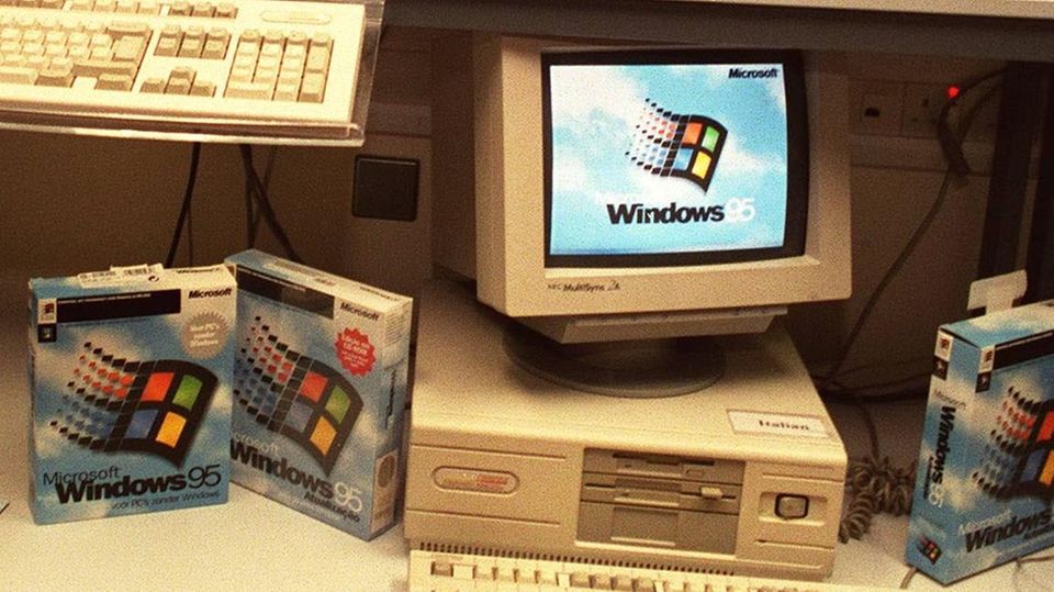 Windows 95 prägte die PC-Ära