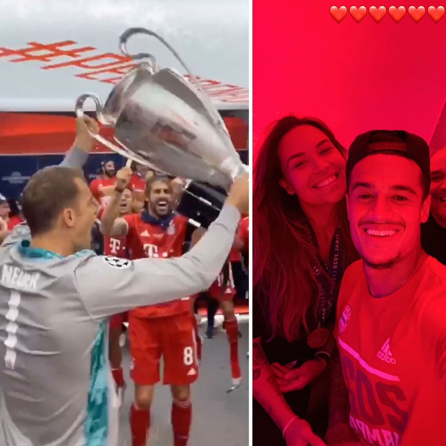 Champions League Bayern Stars Feiern Wilde Party Nach Triple Triumph Stern De