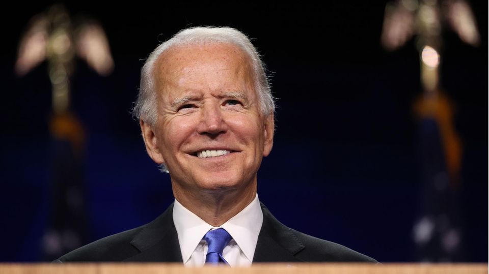 Joe Biden, Präsidentschaftskandidat der US-Demokraten bei der US-Wahl 2020