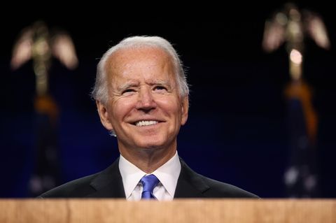 Joe Biden, Präsidentschaftskandidat der US-Demokraten bei der US-Wahl 2020