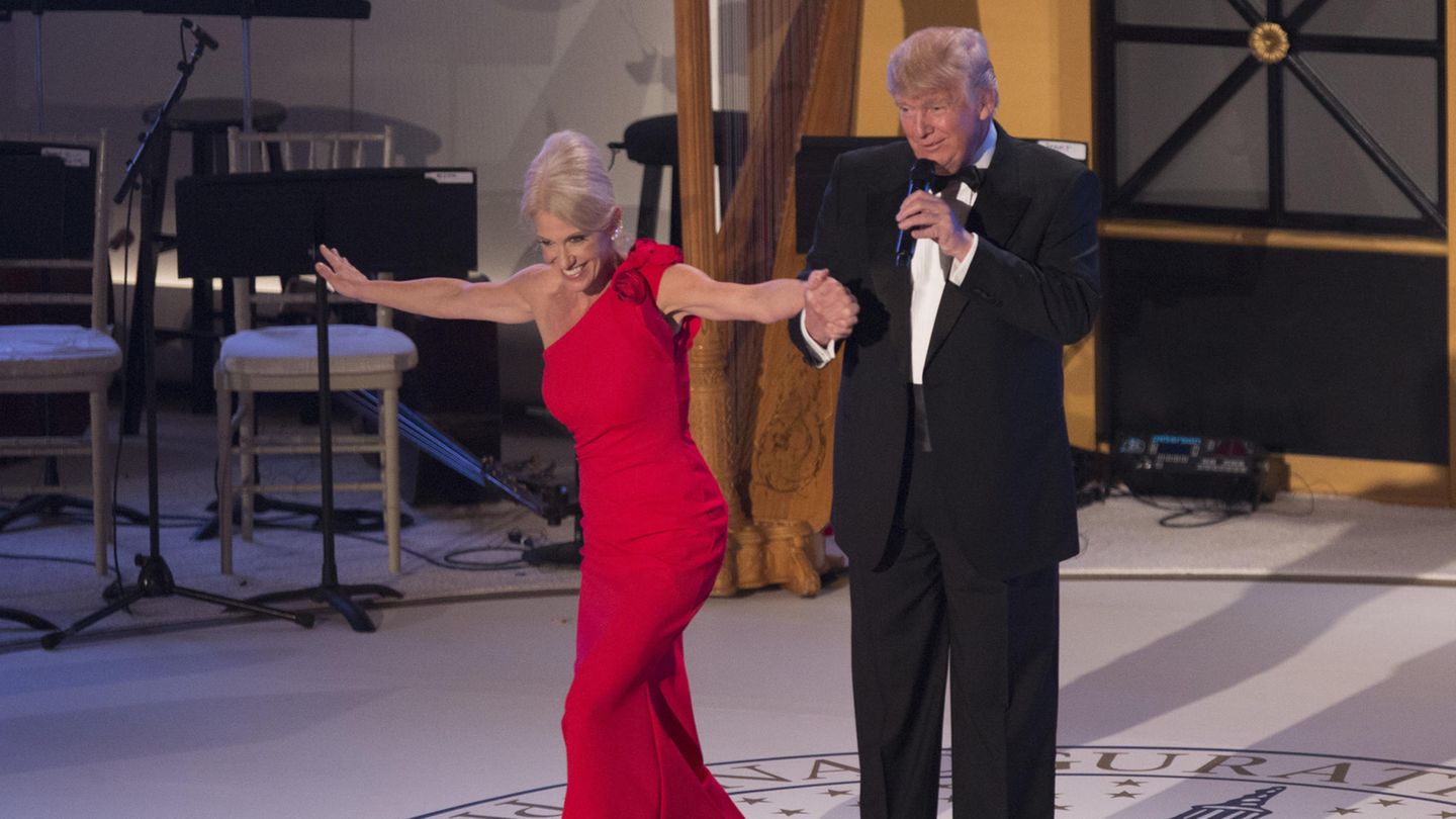 Kellyanne Conway und Donald Trump sind enge Vertraute