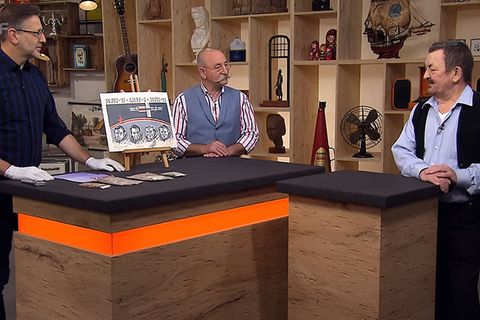 Bares für Rares: Detlev Kümmel, Horst Lichter, Verkäufer Heinemann