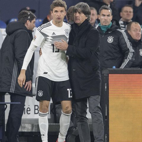 Das wird nicht mehr mit den beiden, oder anders ausgedrückt: Thomas Müller wird nicht in die Nationalelf zurückkehren