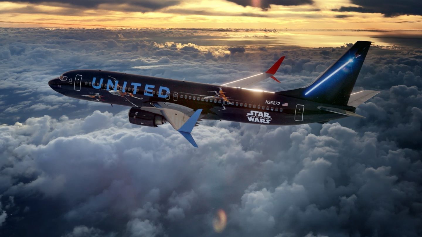 The Rise of Skywalker Unoted Airlines