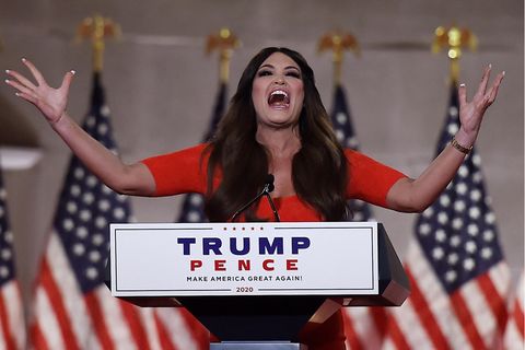 Kimberly Guilfoyle hielt eine innbrünstige Rede für Donald Trump