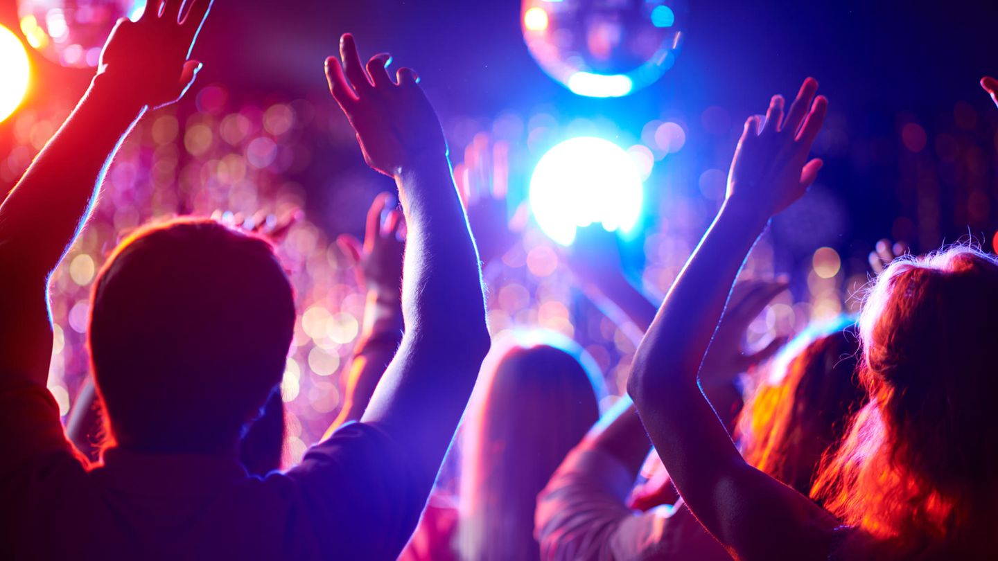 Party in einem Nachtclub