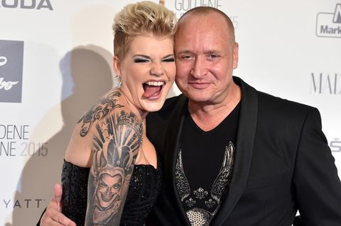 Melanie Müller und ihre Mann Mike Blümer