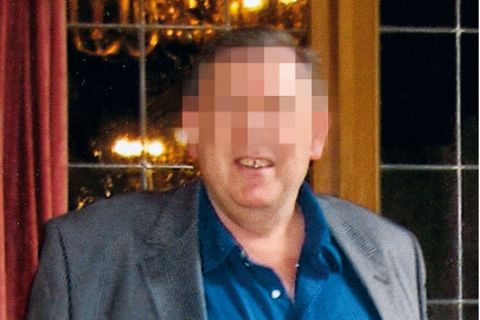 Verpixeltes Bild des Täters