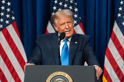 US-Präsident Donald Trump auf dem Parteitag der Republikaner