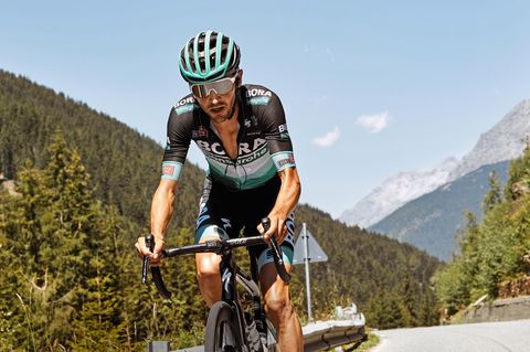 Emanuel Buchmann auf seinem Rennrad
