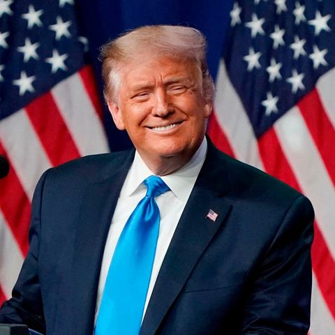 US-Präsident Donald Trump auf dem Parteitag der Republikaner in Charlotte, North Carolina