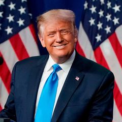 US-Präsident Donald Trump auf dem Parteitag der Republikaner in Charlotte, North Carolina
