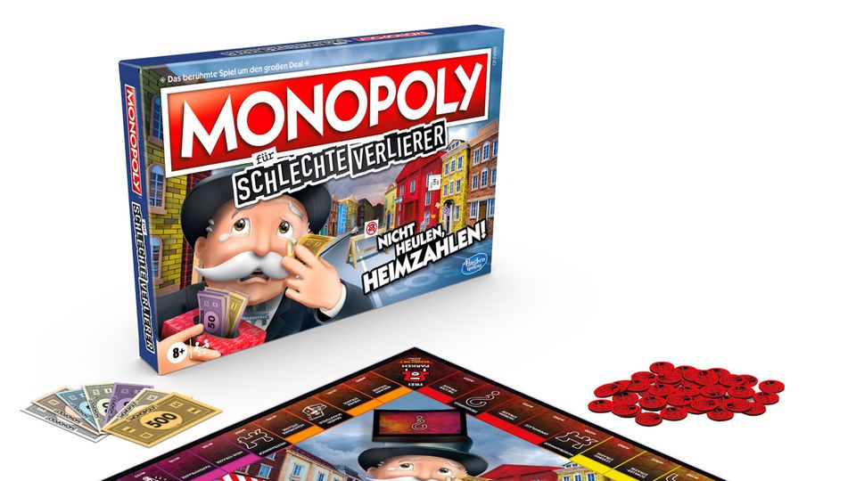 Monopoly für schlechte Verlierer ist eine neue Version des Spieleklassikers