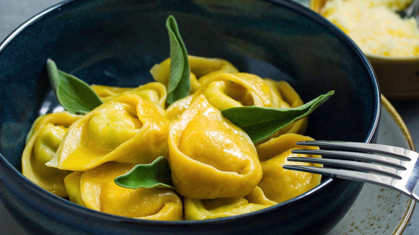 Hausgemachte Tortelloni