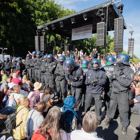 Wie schon am 1. August wollen die Gegner der Corona-Maßnahmen auch kommendes Wochenende wieder in Berlin demonstrieren