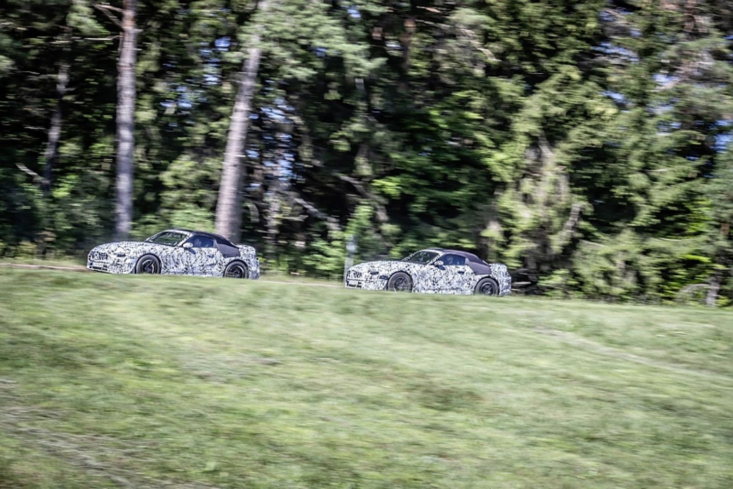 Erprobung Mercedes SL 2021