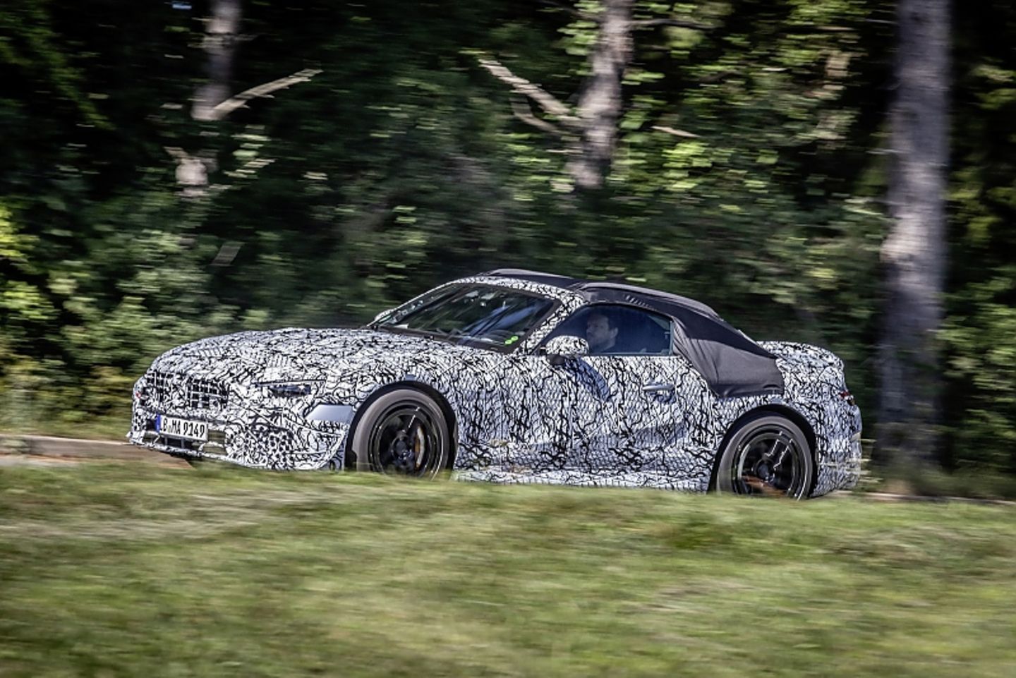 Erprobung Mercedes SL 2021