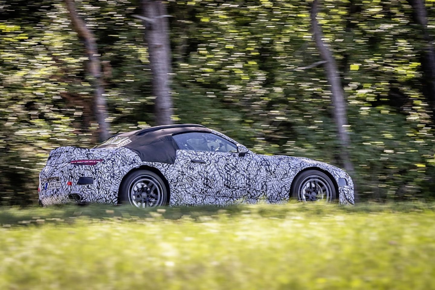 Erprobung Mercedes SL 2021