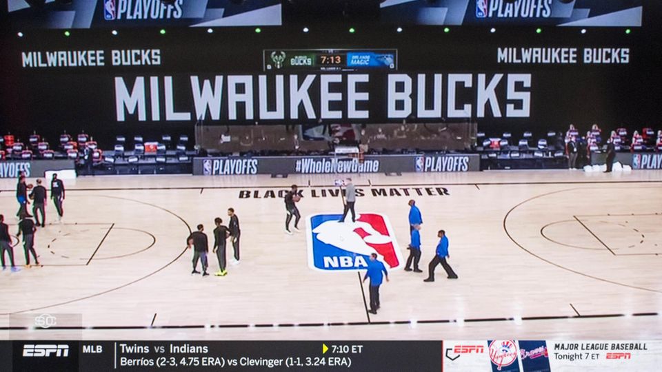Das NBA-Spiel der Milwaukee Bucks gegen die Orlando Magic