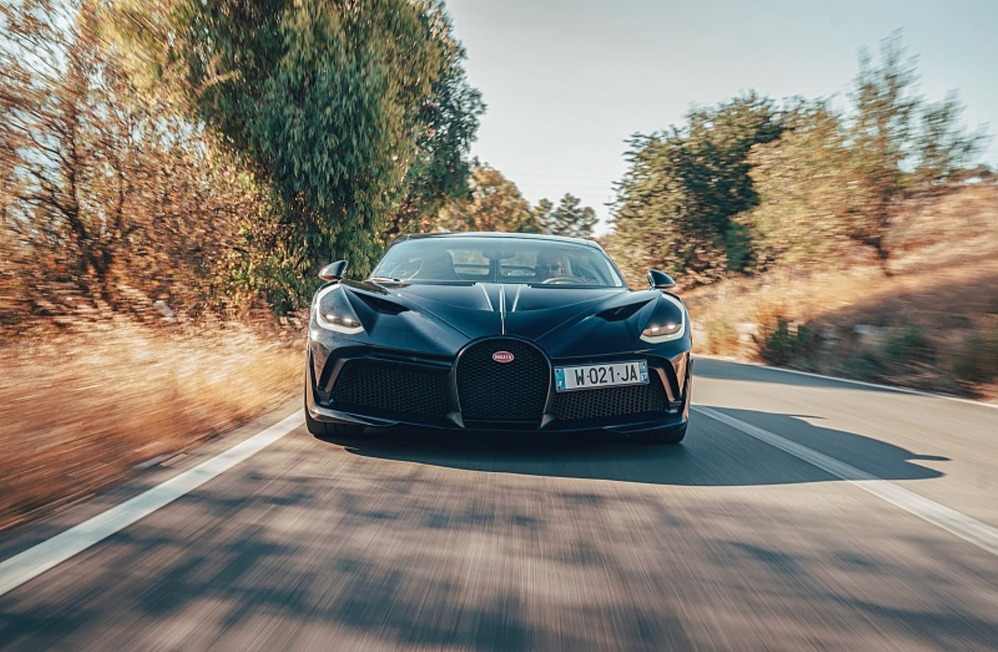 Bugatti Divo auf der Targa Florio 2020